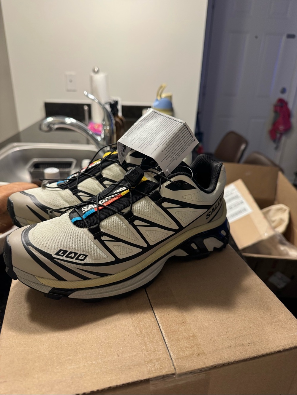 Salomon XT-6 Unisex Shoes Vanilla Ice
